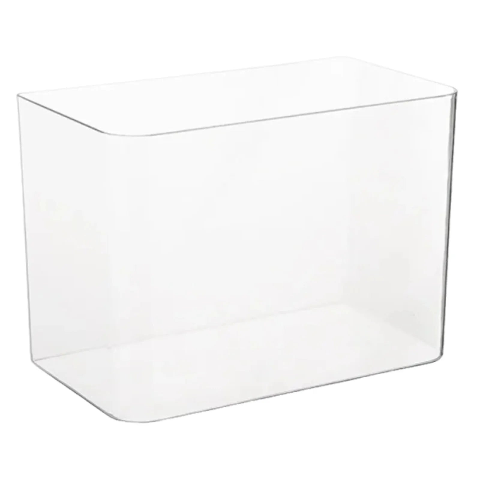 Clear View Reptile Terrarium Breeding Tank — 12.44 x 7.09 x 8.86 in (31.6 x 18 x 22.5 cm) Plastic Habitat for Betta, Crayfish, Frog, Gecko, Snake, Chameleon