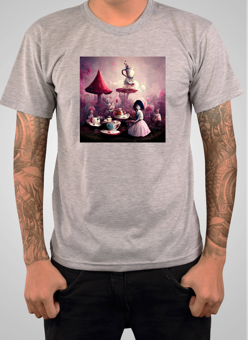 Alice in Wonderland Tea Party T-Shirt