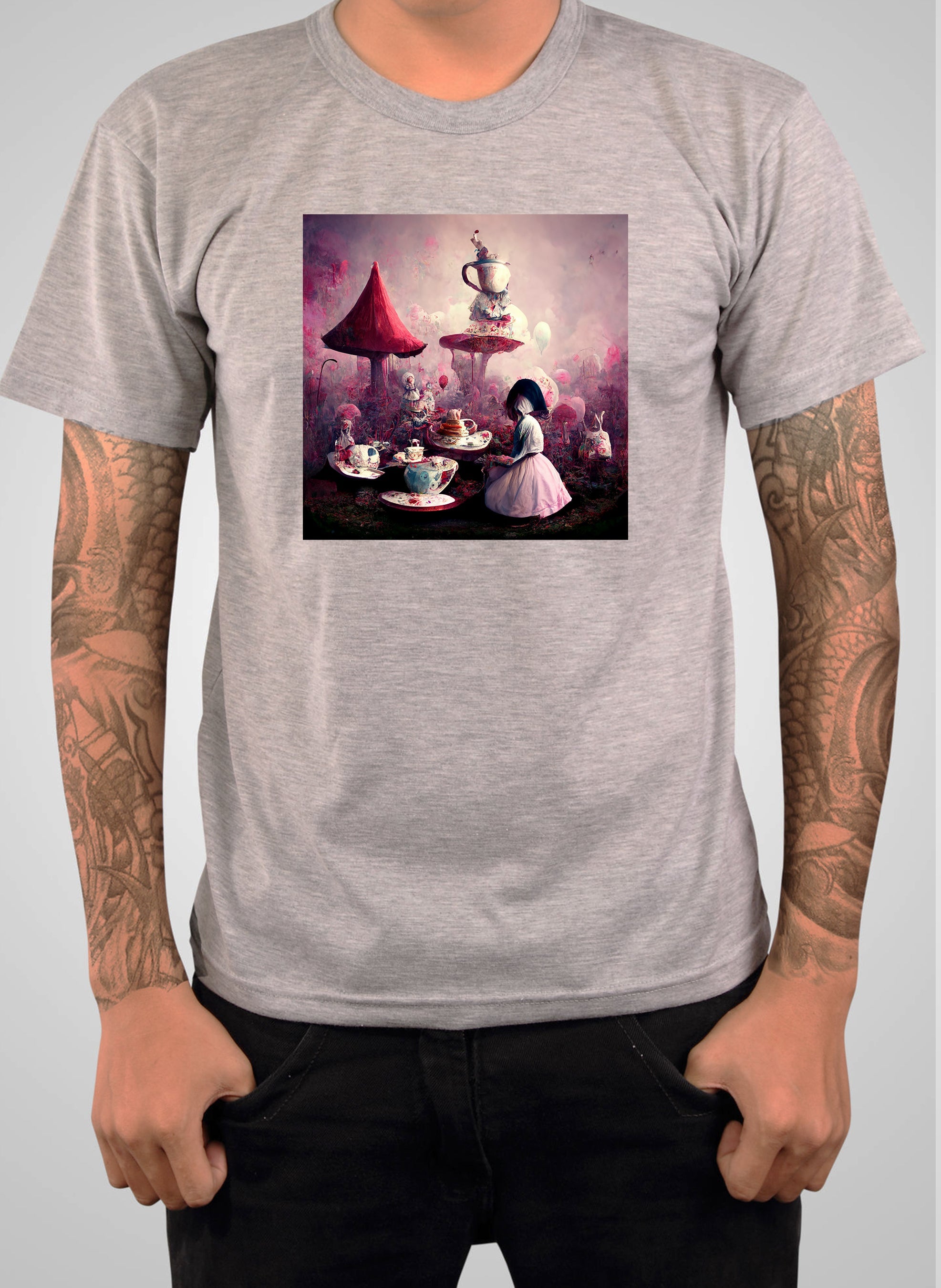 Alice in Wonderland Tea Party T-Shirt