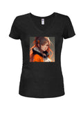 Anime - Astronaut Juniors V Neck T-Shirt