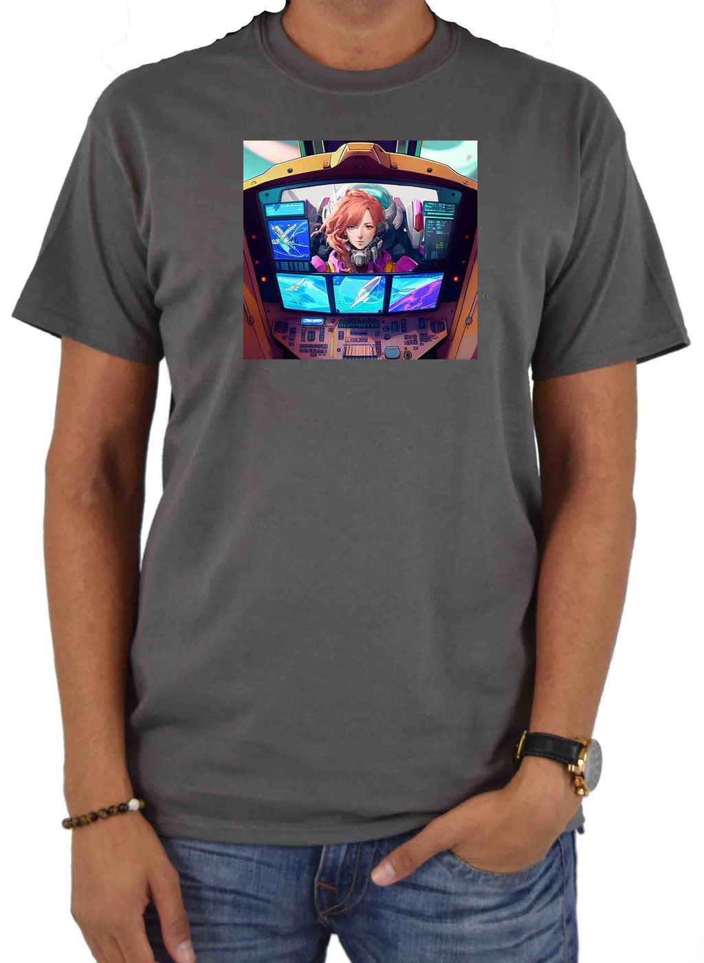 Anime - Reporting In T-Shirt