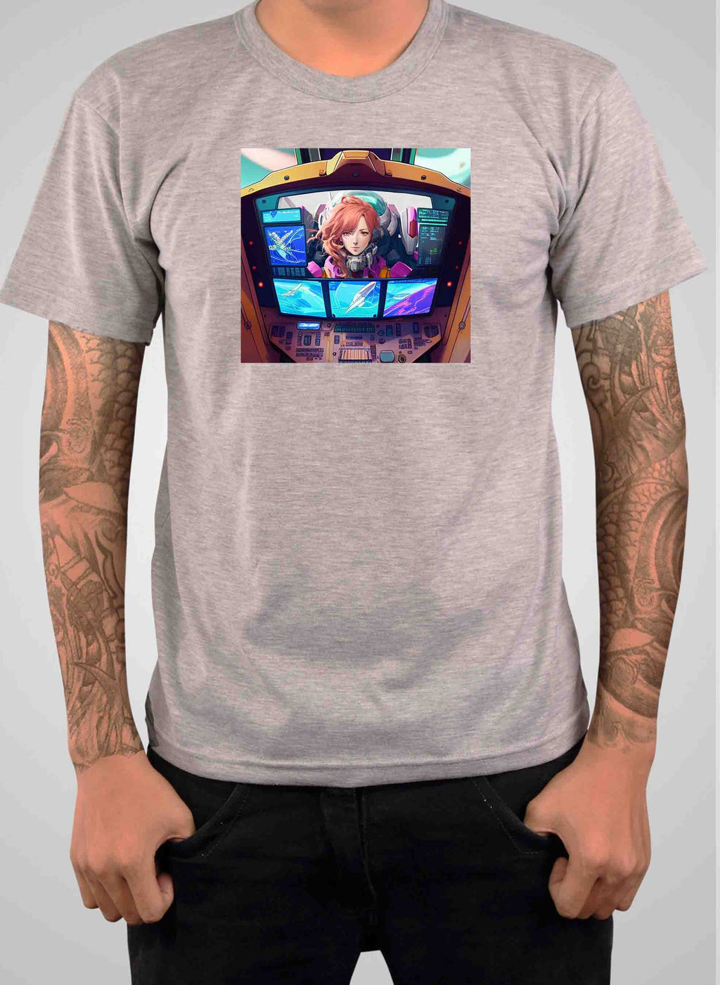 Anime - Reporting In T-Shirt