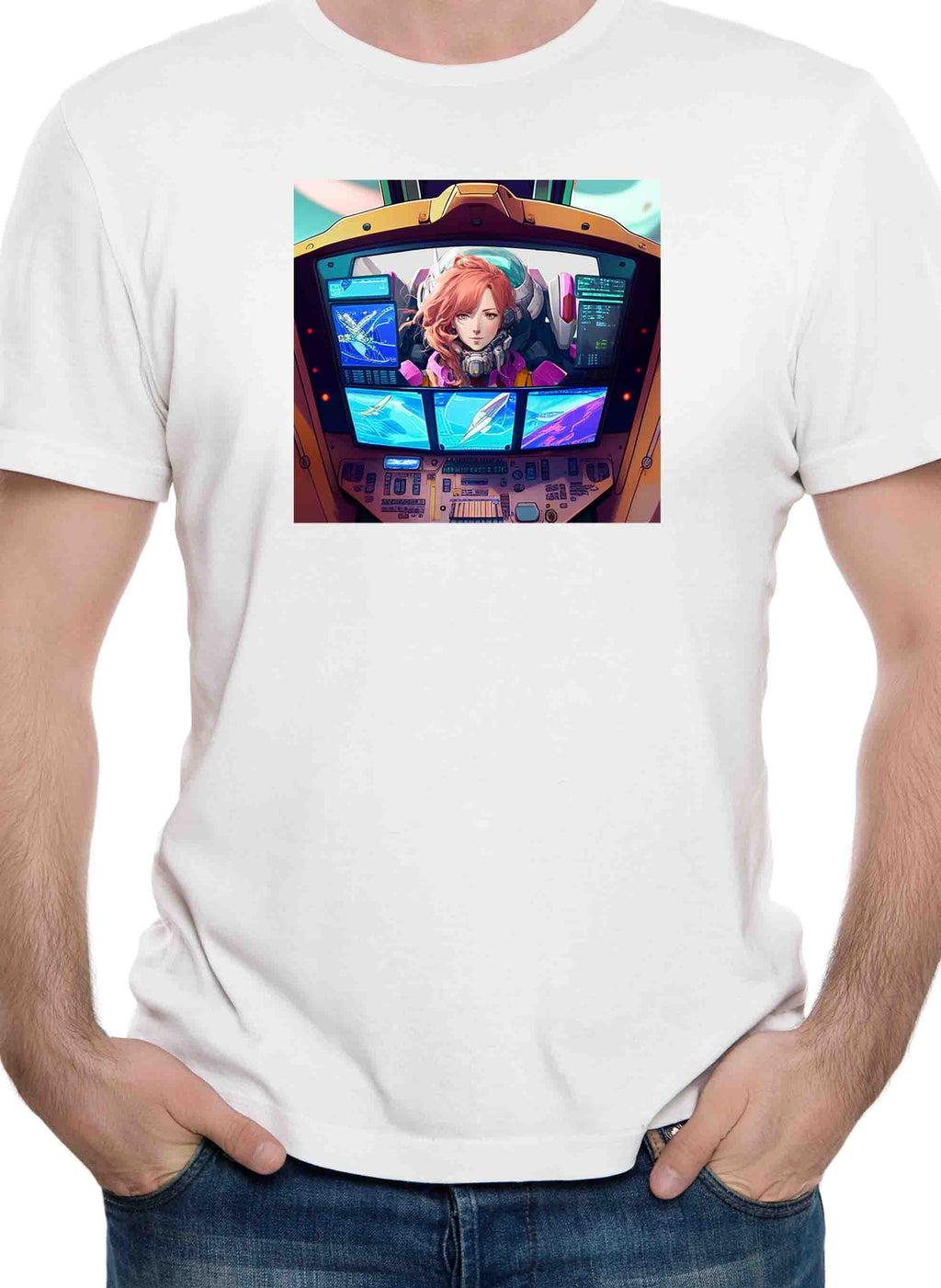 Anime - Reporting In T-Shirt
