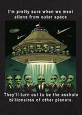 Asshole Billionaires from other Planets Kids T-Shirt
