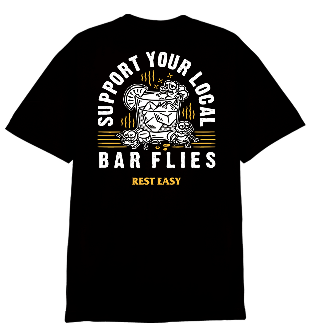 Rest Easy Bar Flies S/S Tee