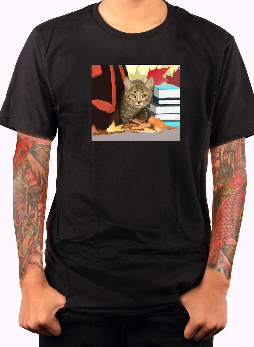Back to School Cat T-Shirt
