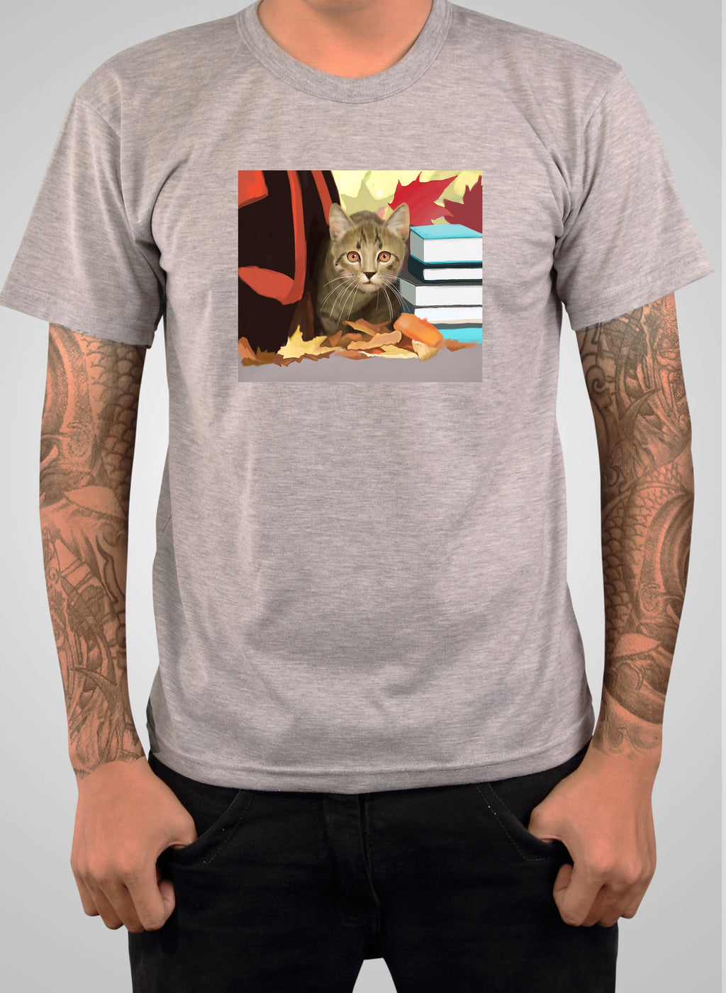 Back to School Cat T-Shirt