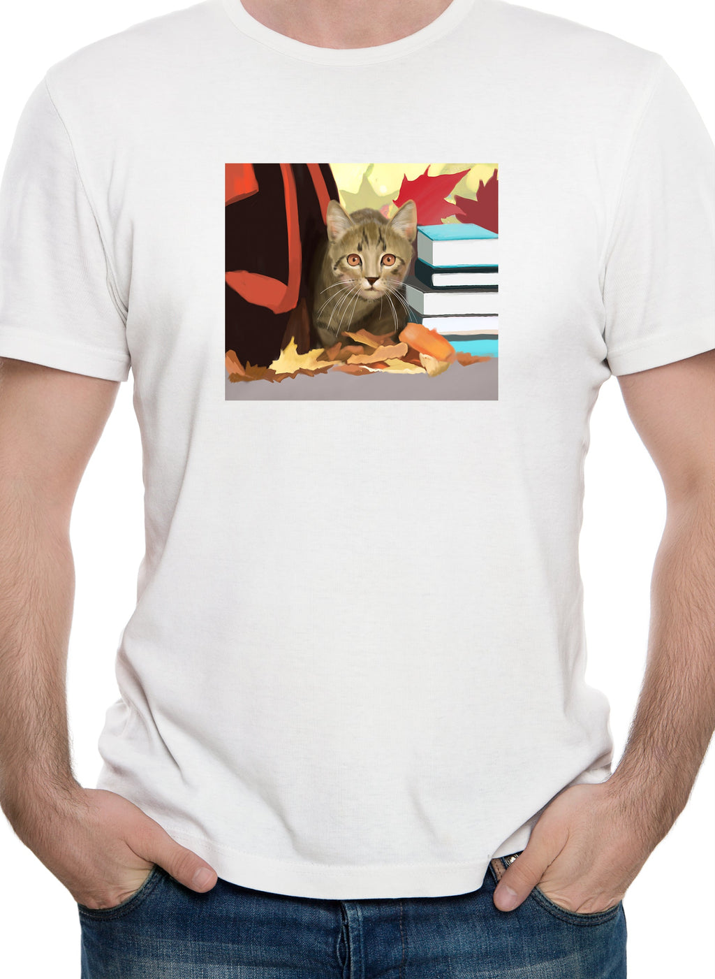 Back to School Cat T-Shirt