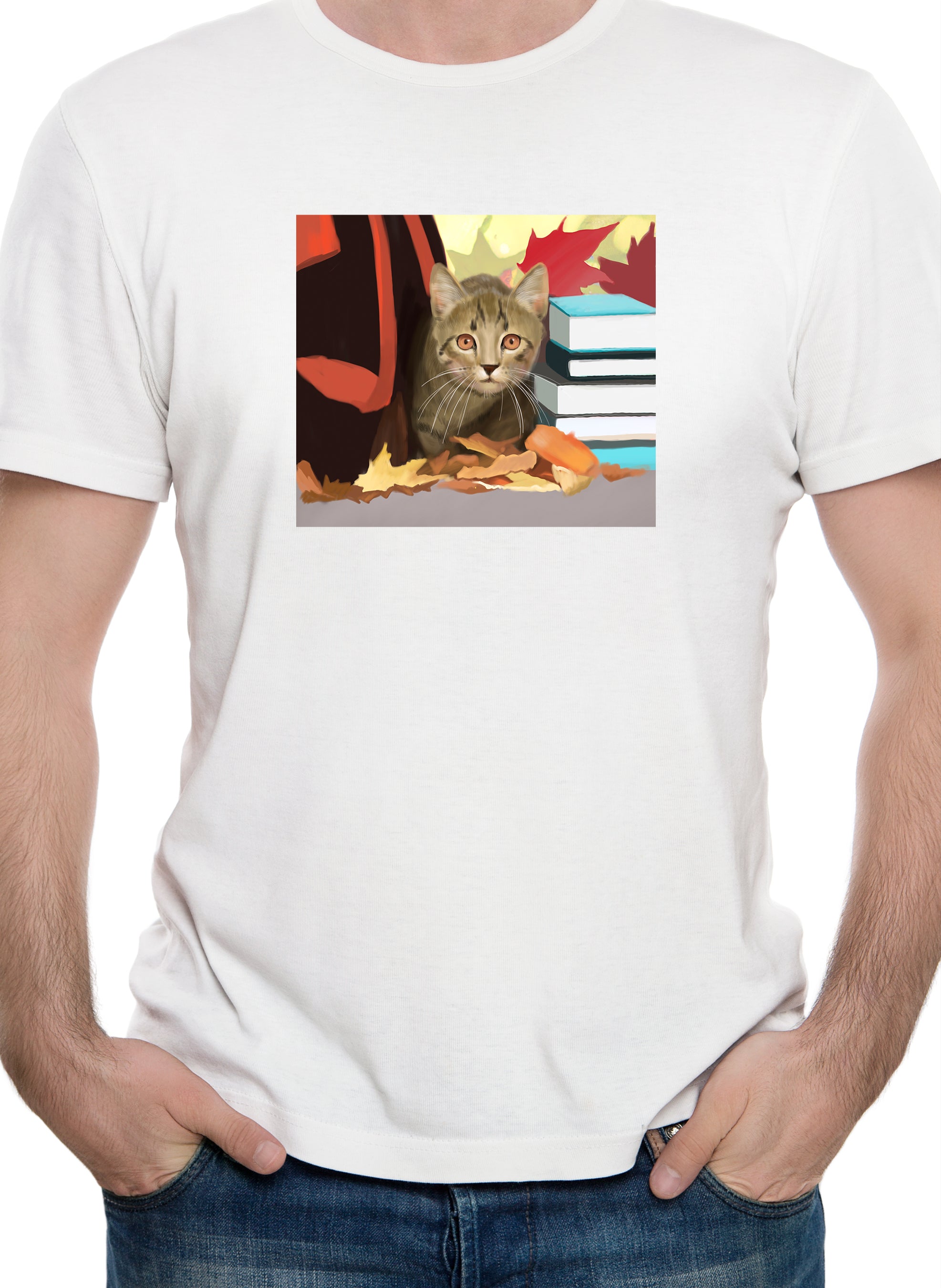 Back to School Cat T-Shirt