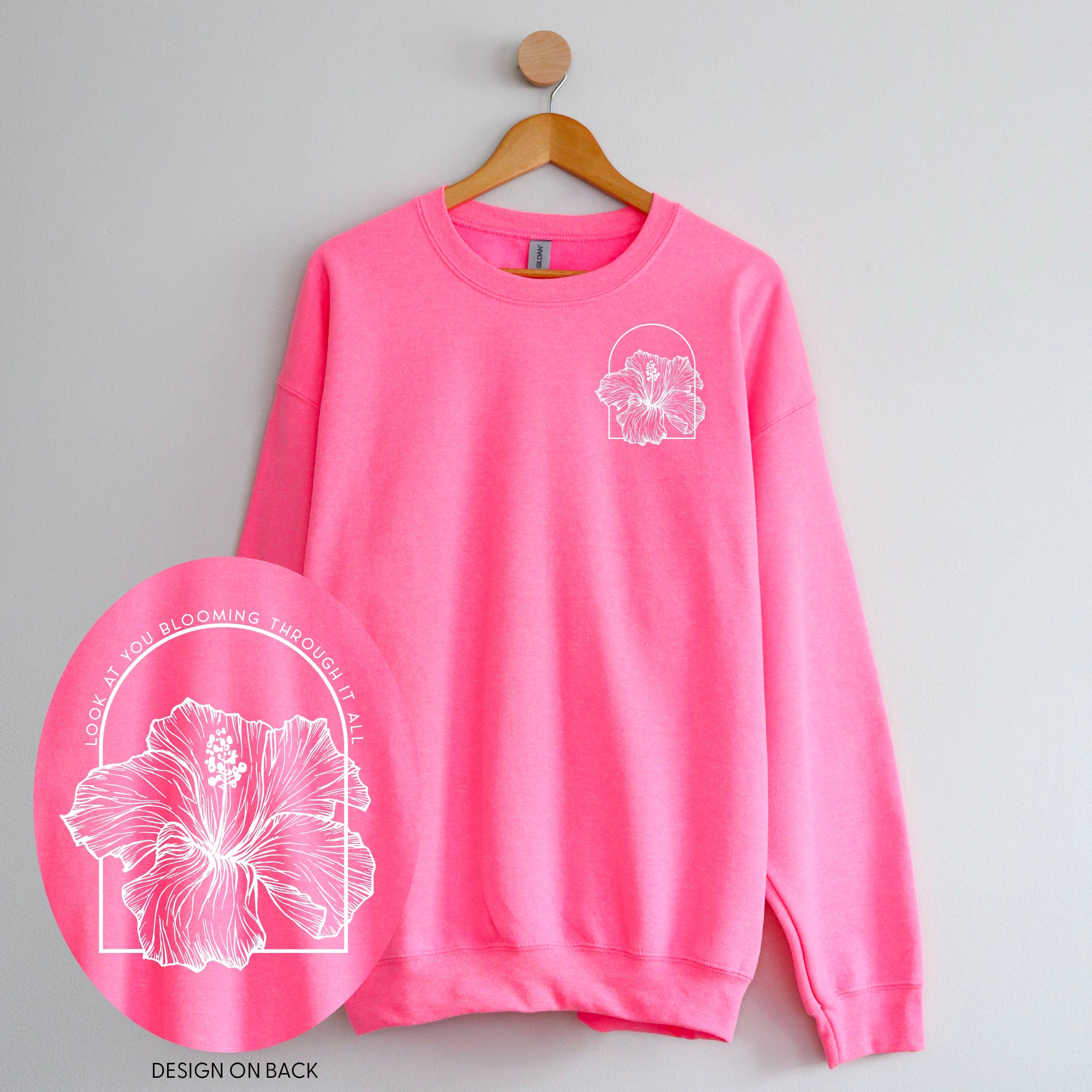 Look At You Blooming Through It All (pf&b) - BASIC Fleece