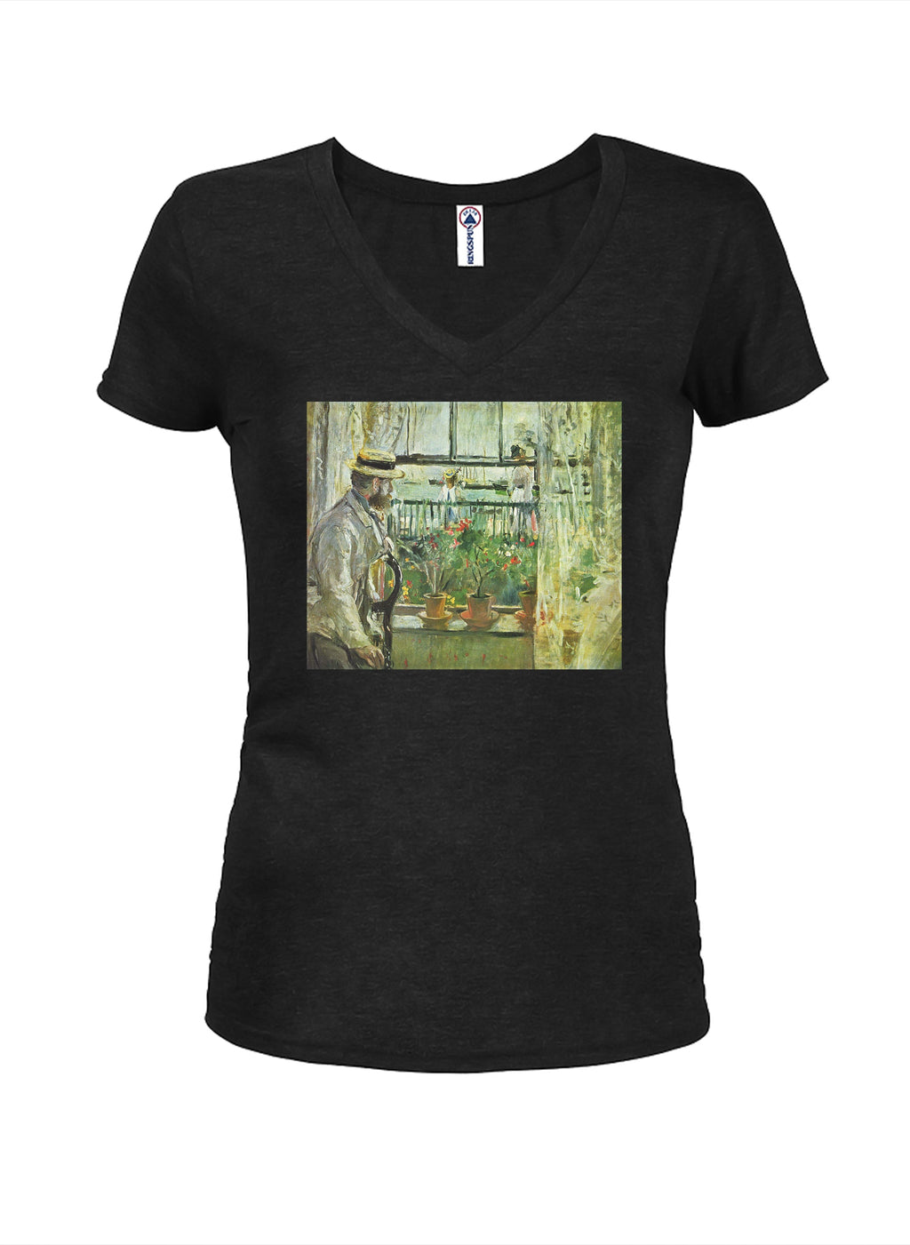 Berthe Morisot - Eugene Manet on the Isle of Wight T-Shirt