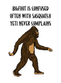 Bigfoot is confused Kids T-Shirt