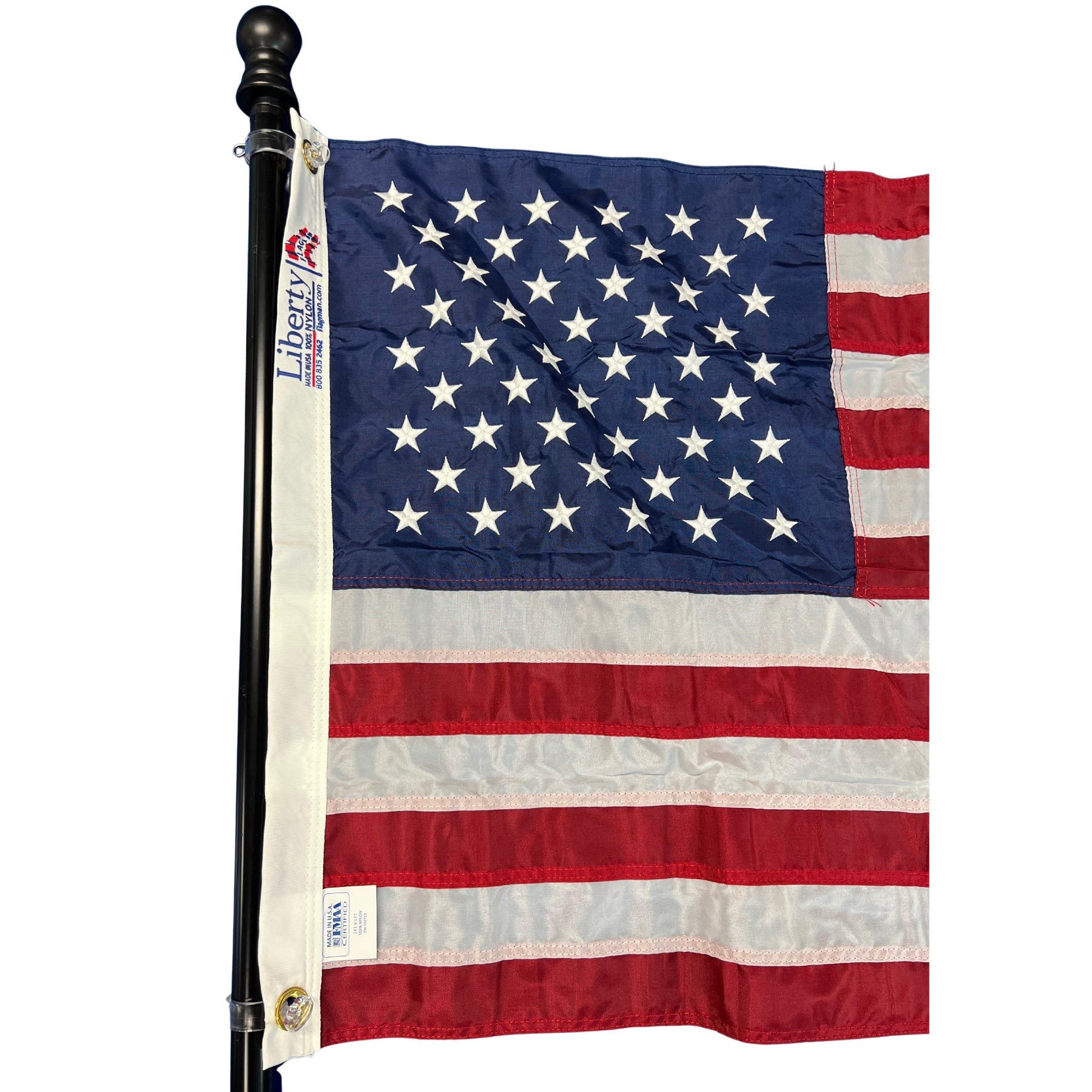 Tangle-Free Aluminum Flagpole for Outdoor Display