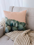 Prickly Pear Linen Pillow, College Student Gift, Mother's Day Gift, Christmas Gift