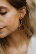 Mini Makaya Earrings - Mahogany