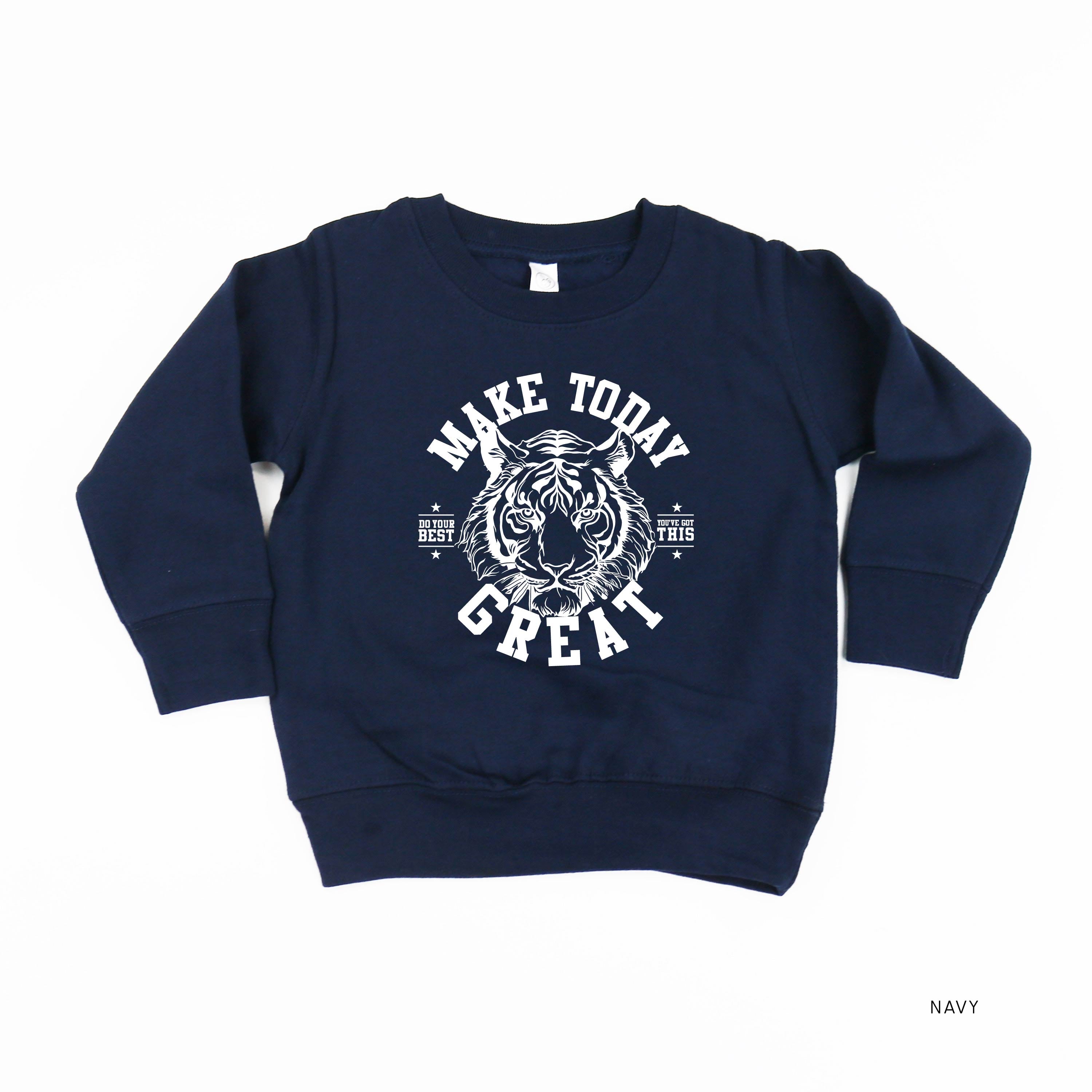 Make Today Great - Tiger - Child Sweater