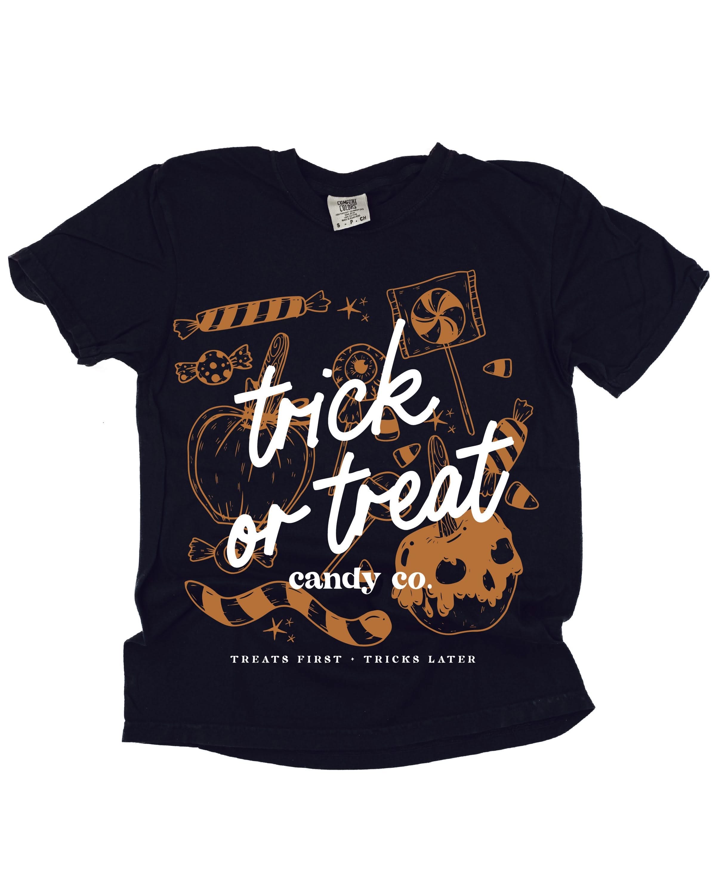 Trick or Treat Candy Co. - Comfort Colors Tee