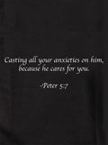 Casting all your anxieties on him Kids T-Shirt
