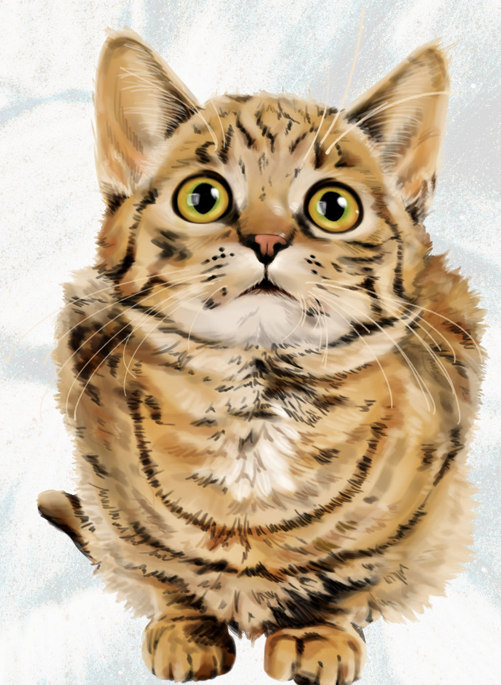 Cat Look Up T-Shirt