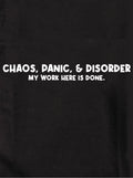 Chaos, Panic & Disorder Kids T-Shirt