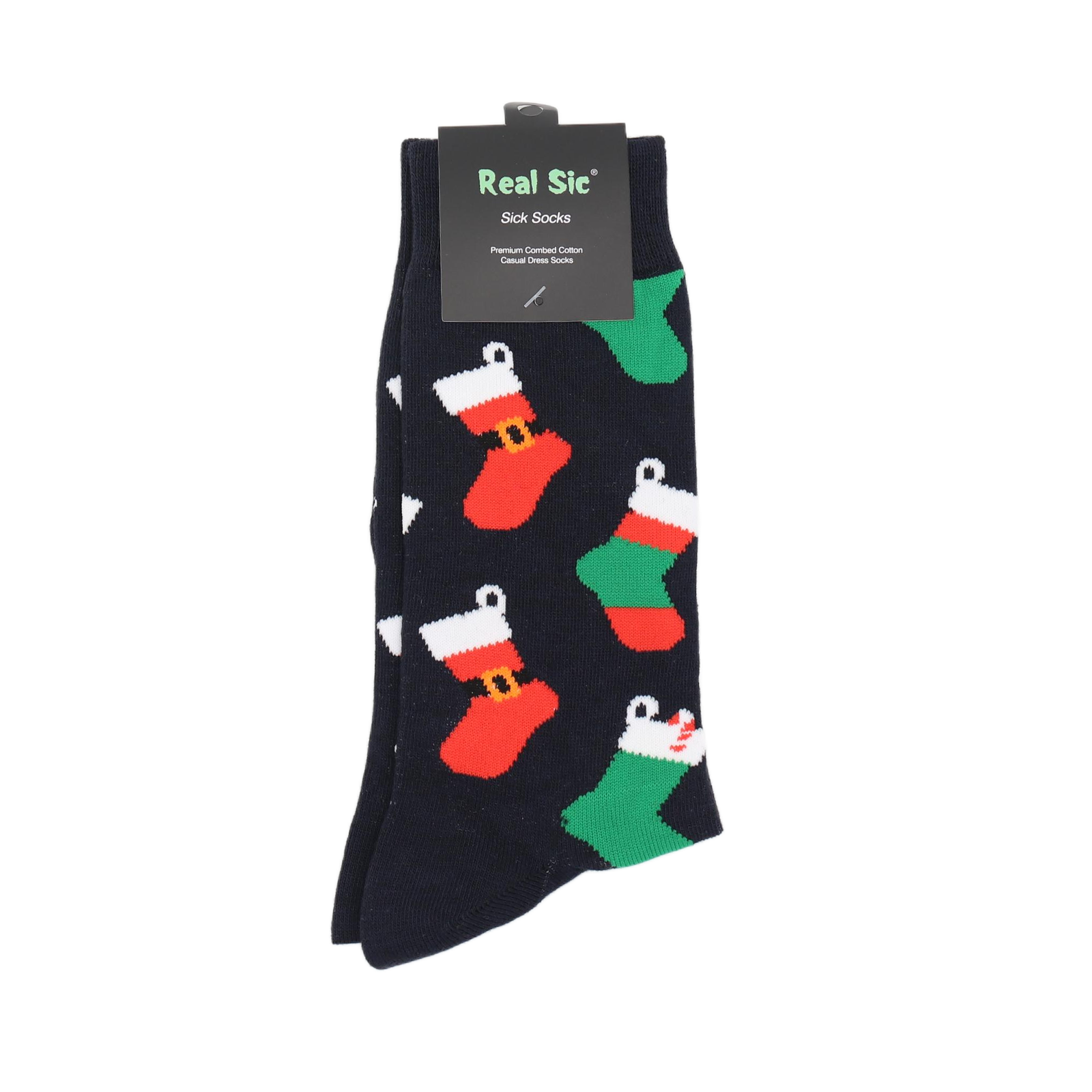 Christmas Stockings Holiday Socks - Comfy Cotton for Men & Women
