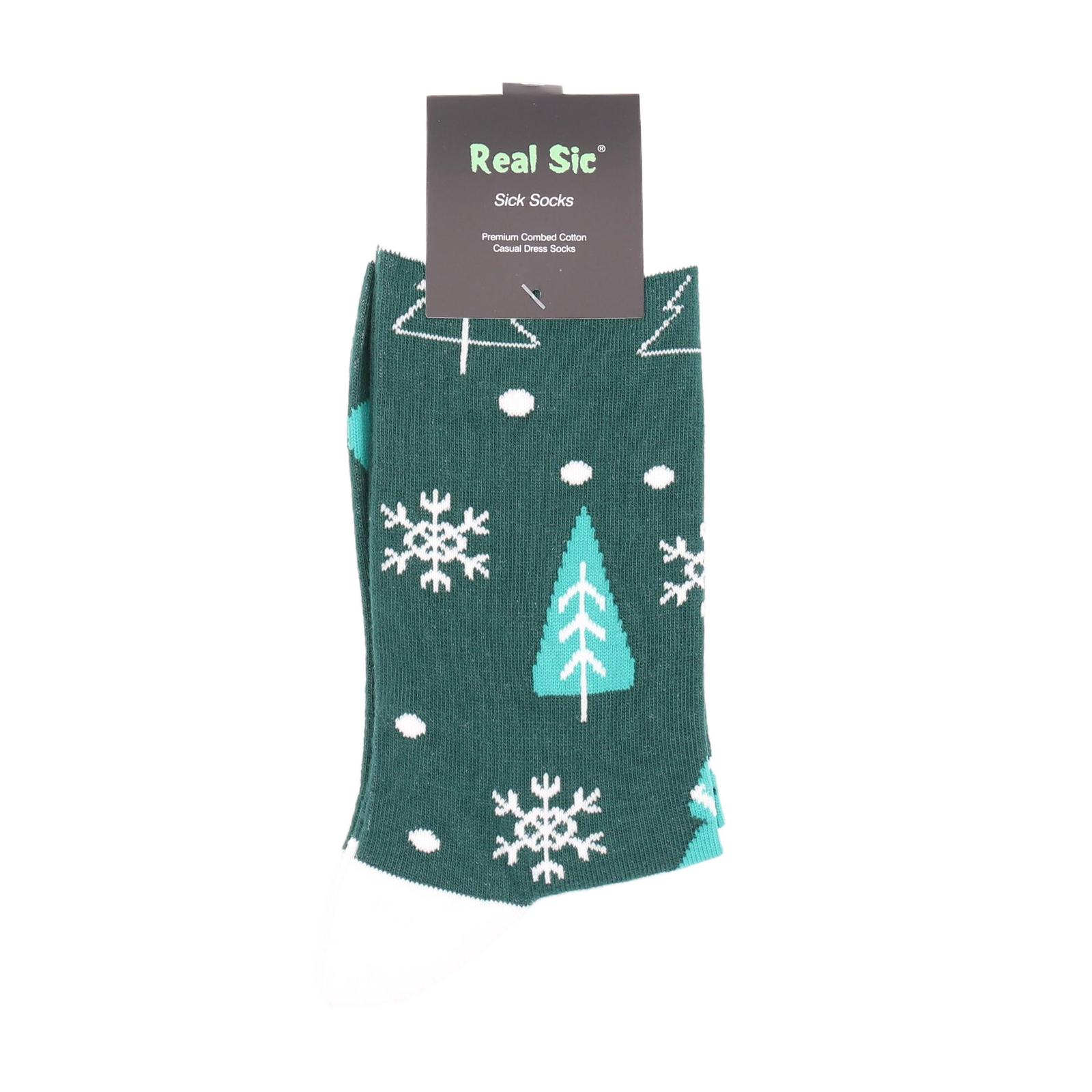 Christmas Tree Holiday Socks - Comfy Cotton for Men & Women