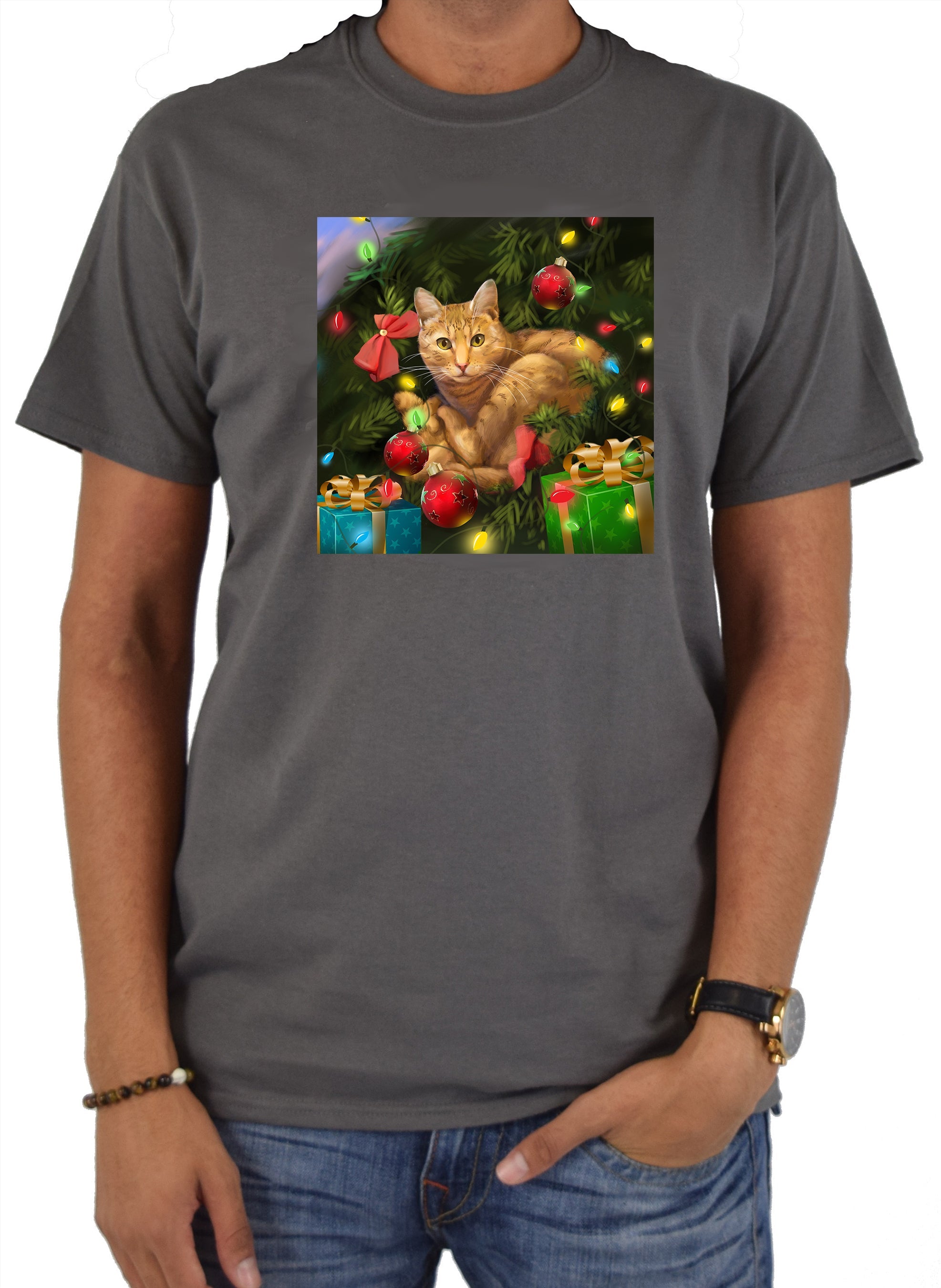 Christmas Cat T-Shirt