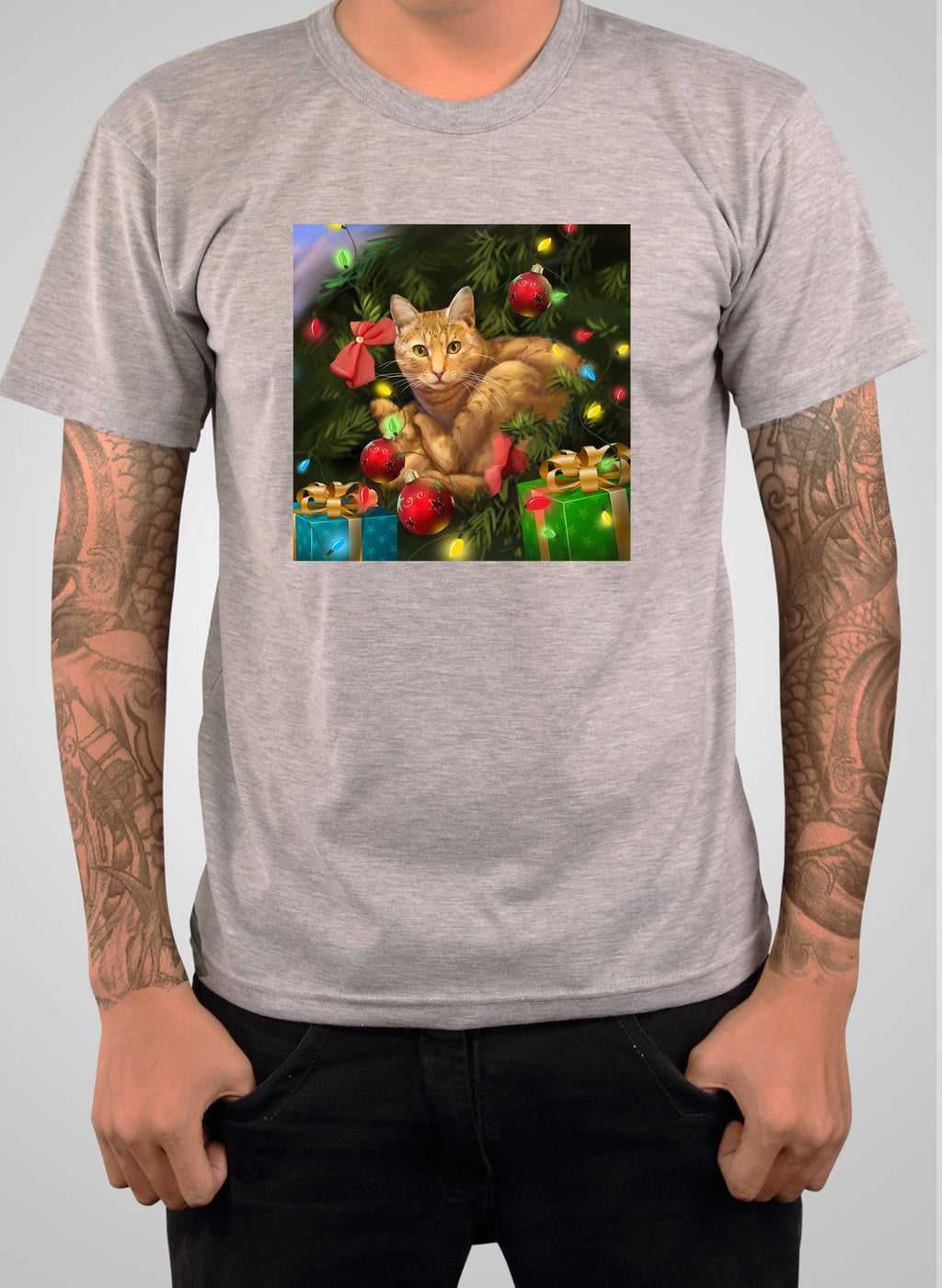 Christmas Cat T-Shirt
