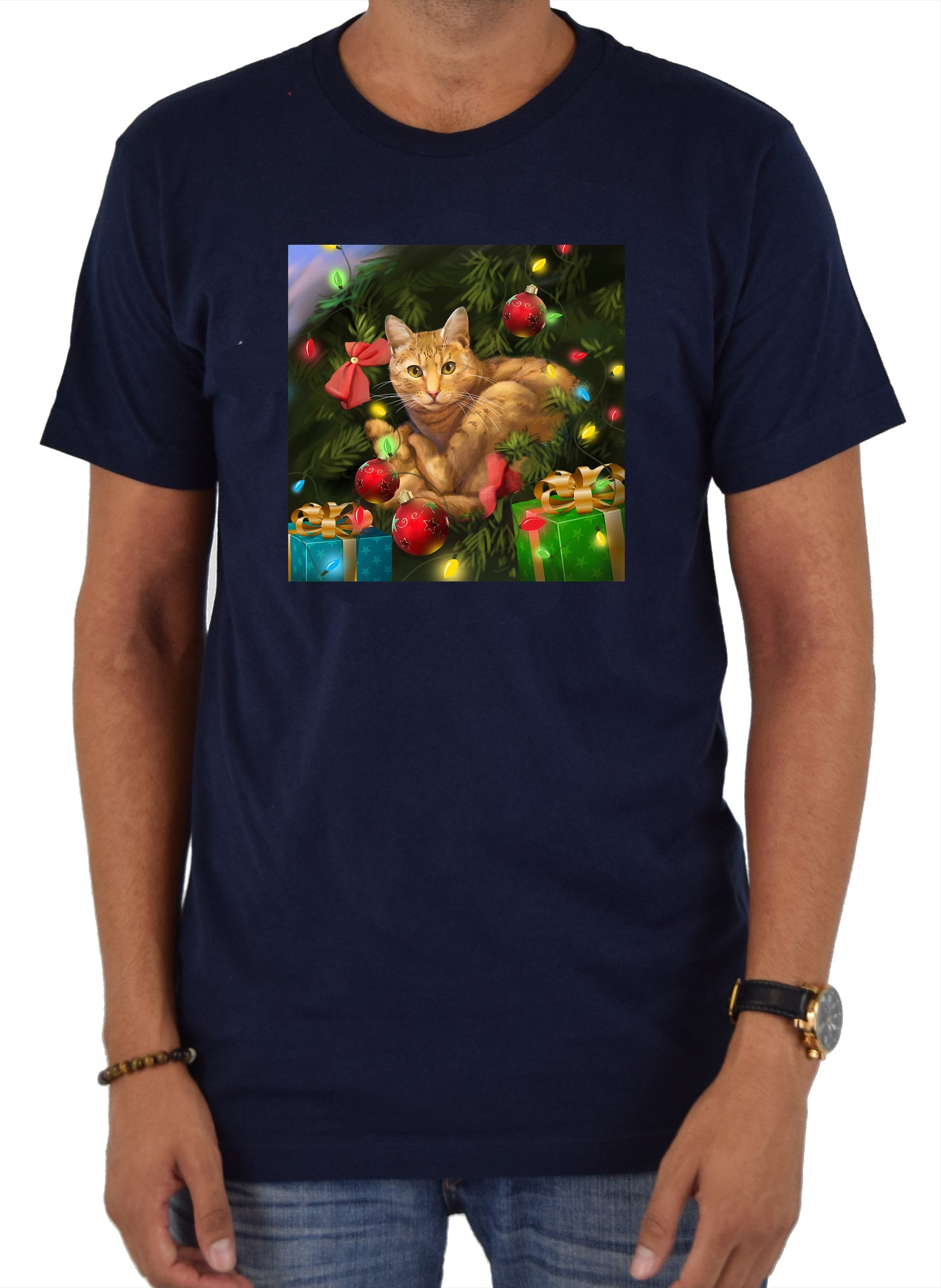 Christmas Cat T-Shirt