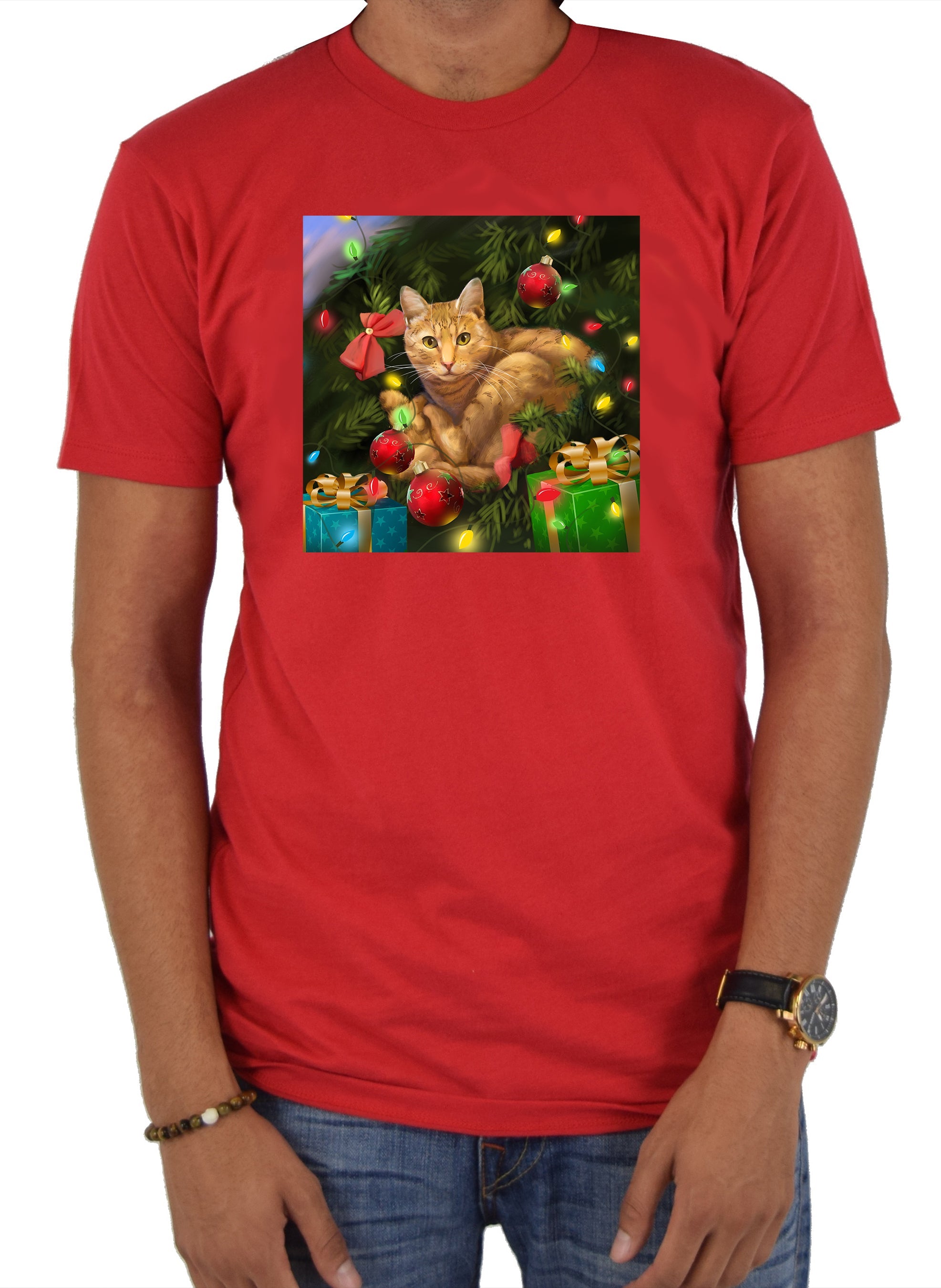 Christmas Cat T-Shirt