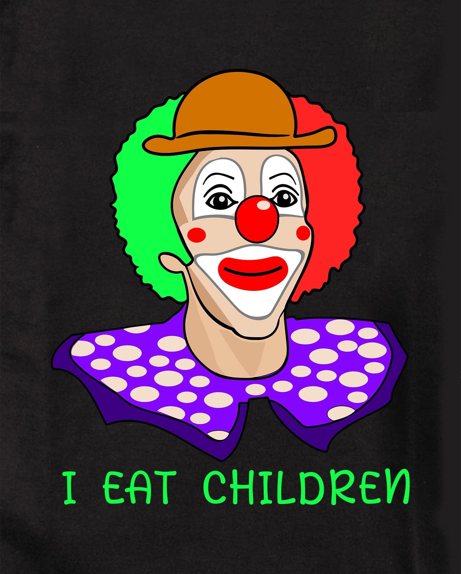 Clown I Eat Children Kids T-Shirt