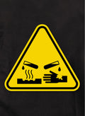 Corrosive Hazard Symbol Kids T-Shirt