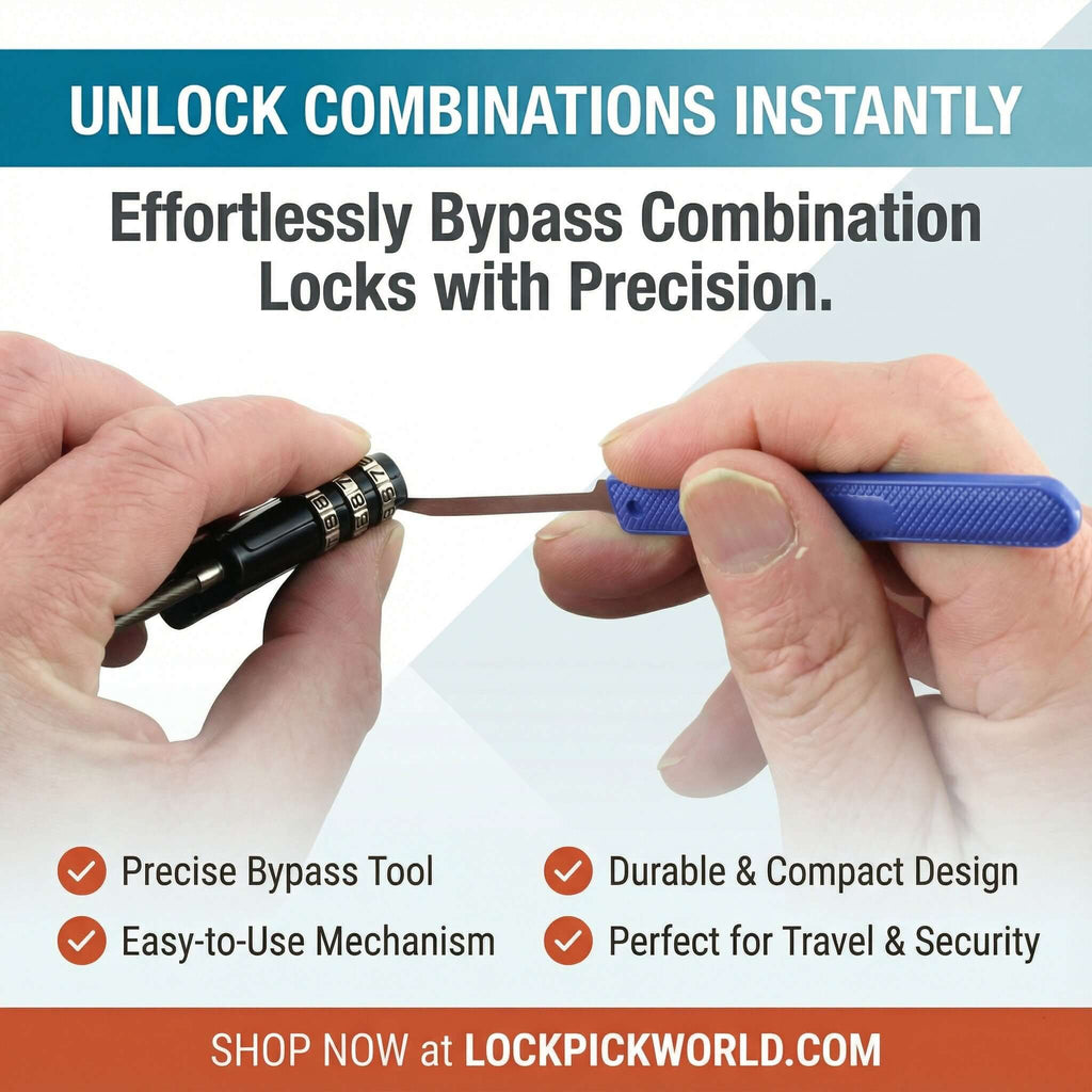 Dangerfield Combination Lock Picks, Bypass Mini-Knife Set (2)