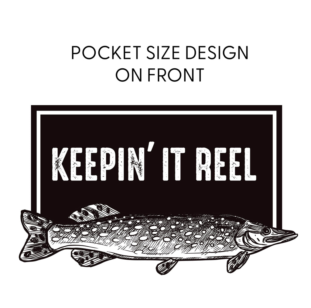 Keepin' It Reel - Fishing Reel (pf&b) - Child HOODIE