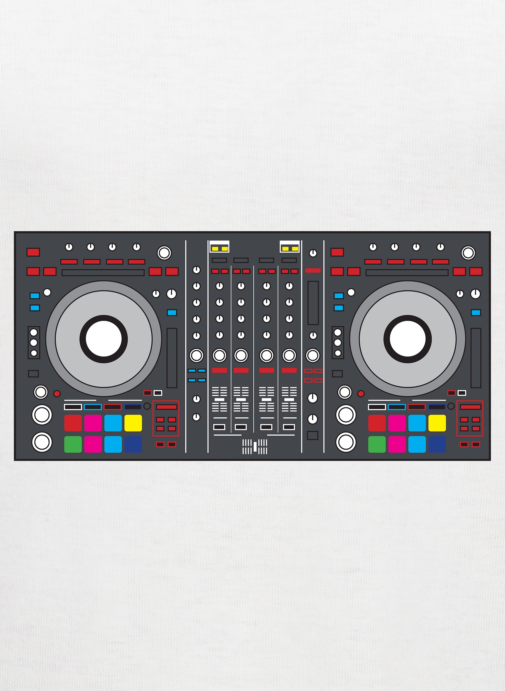 DJ Turntable Kids T-Shirt