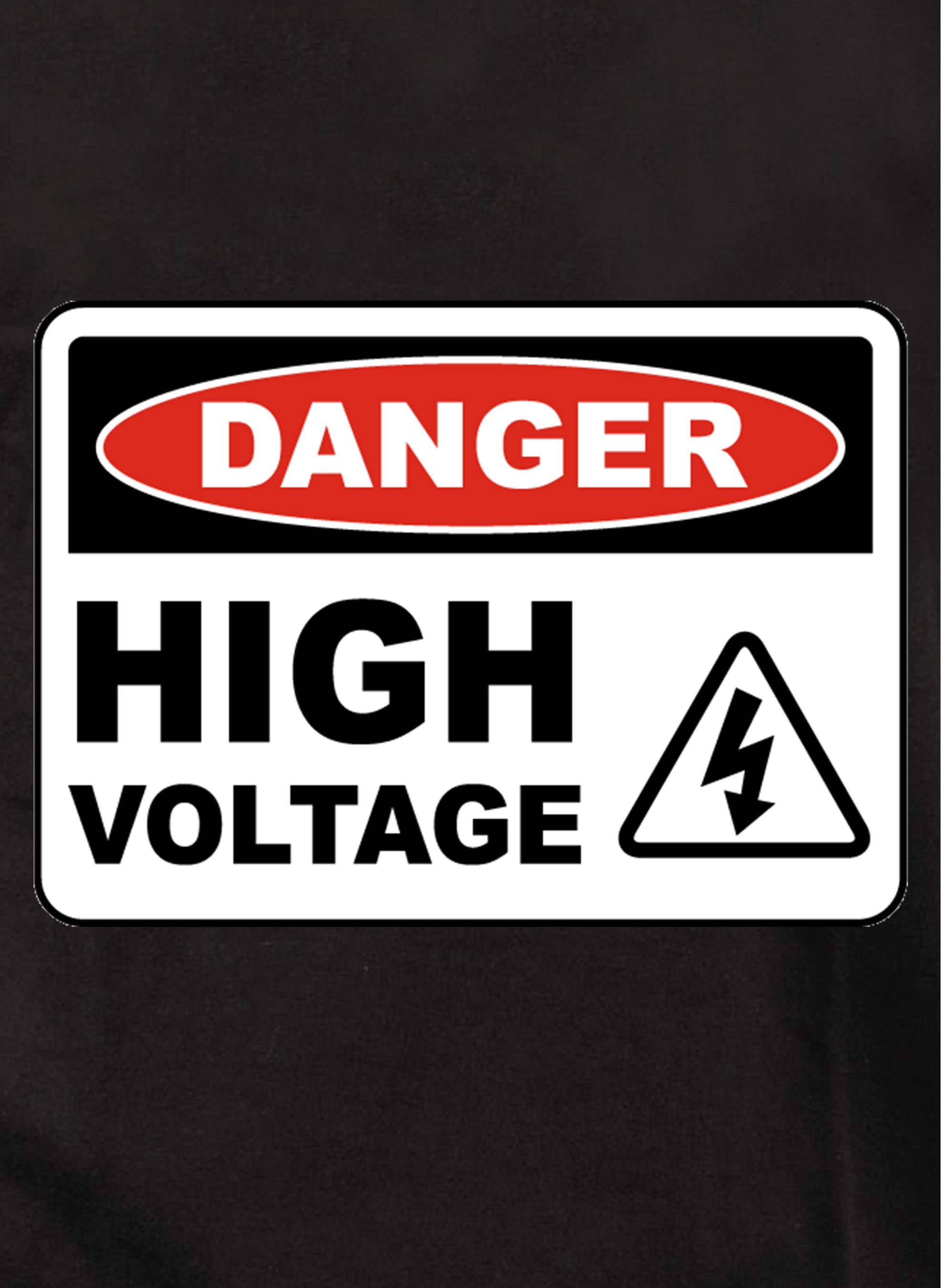 Danger High Voltage Kids T-Shirt
