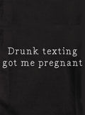 Drunk texting got me pregnant Kids T-Shirt