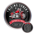 Riding Sober Recovery Affirmation Coin