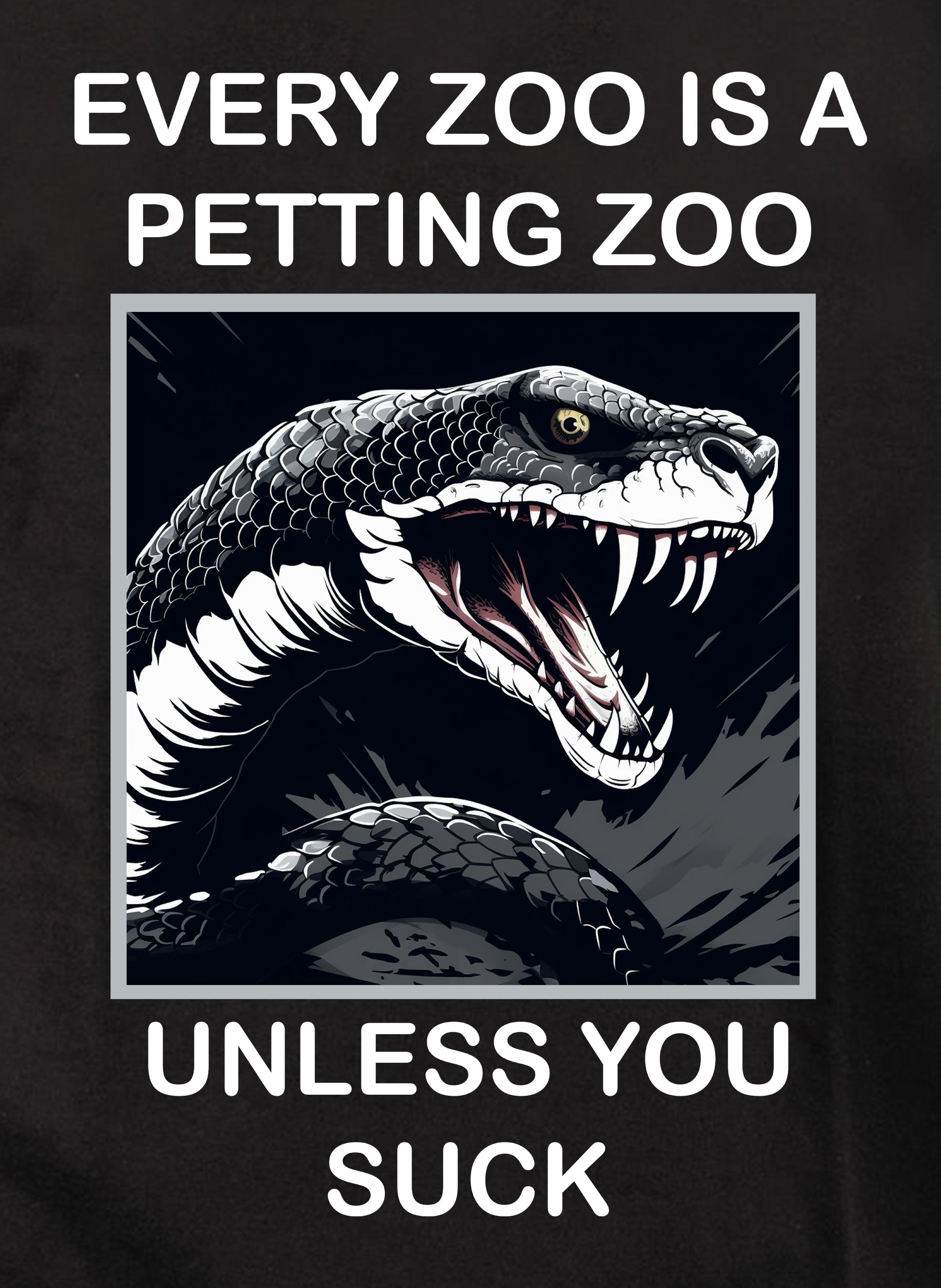 Every Zoo is A Petting Zoo Kids T-Shirt