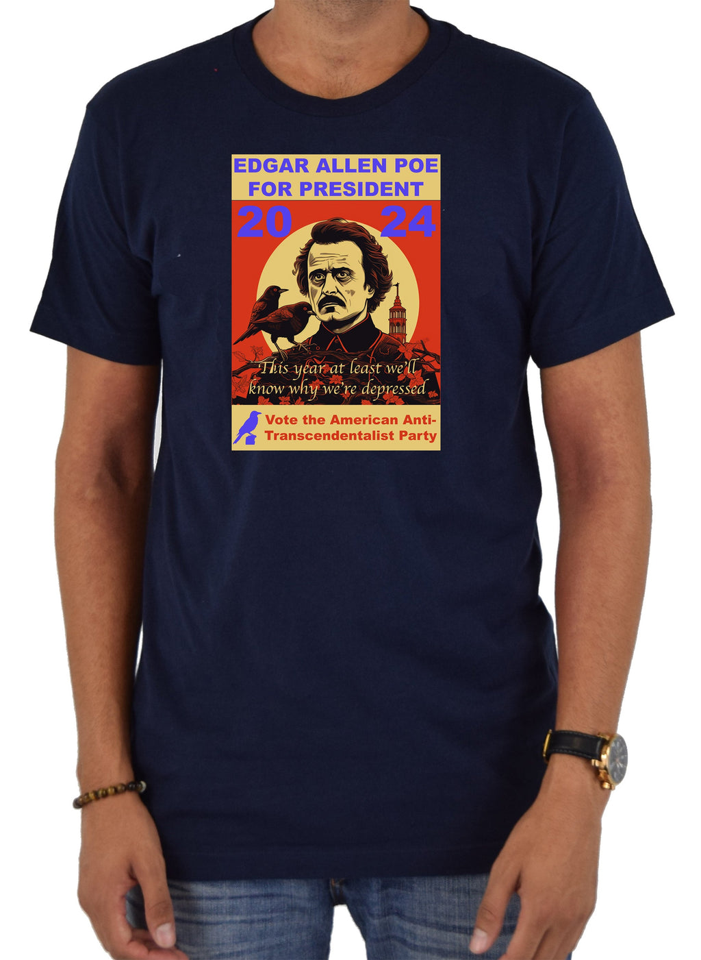 Edgar Allen Poe for President T-Shirt