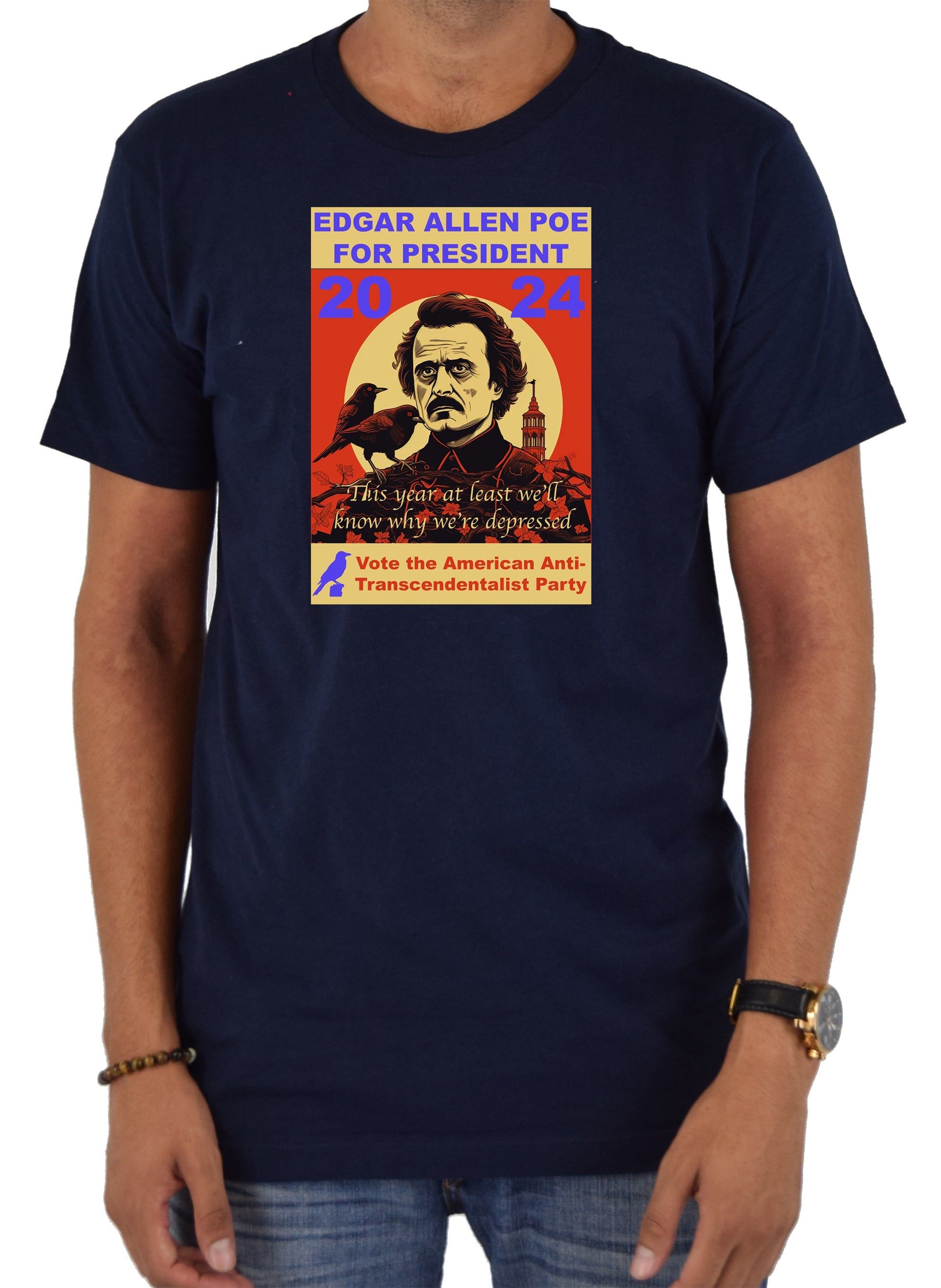 Edgar Allen Poe for President T-Shirt
