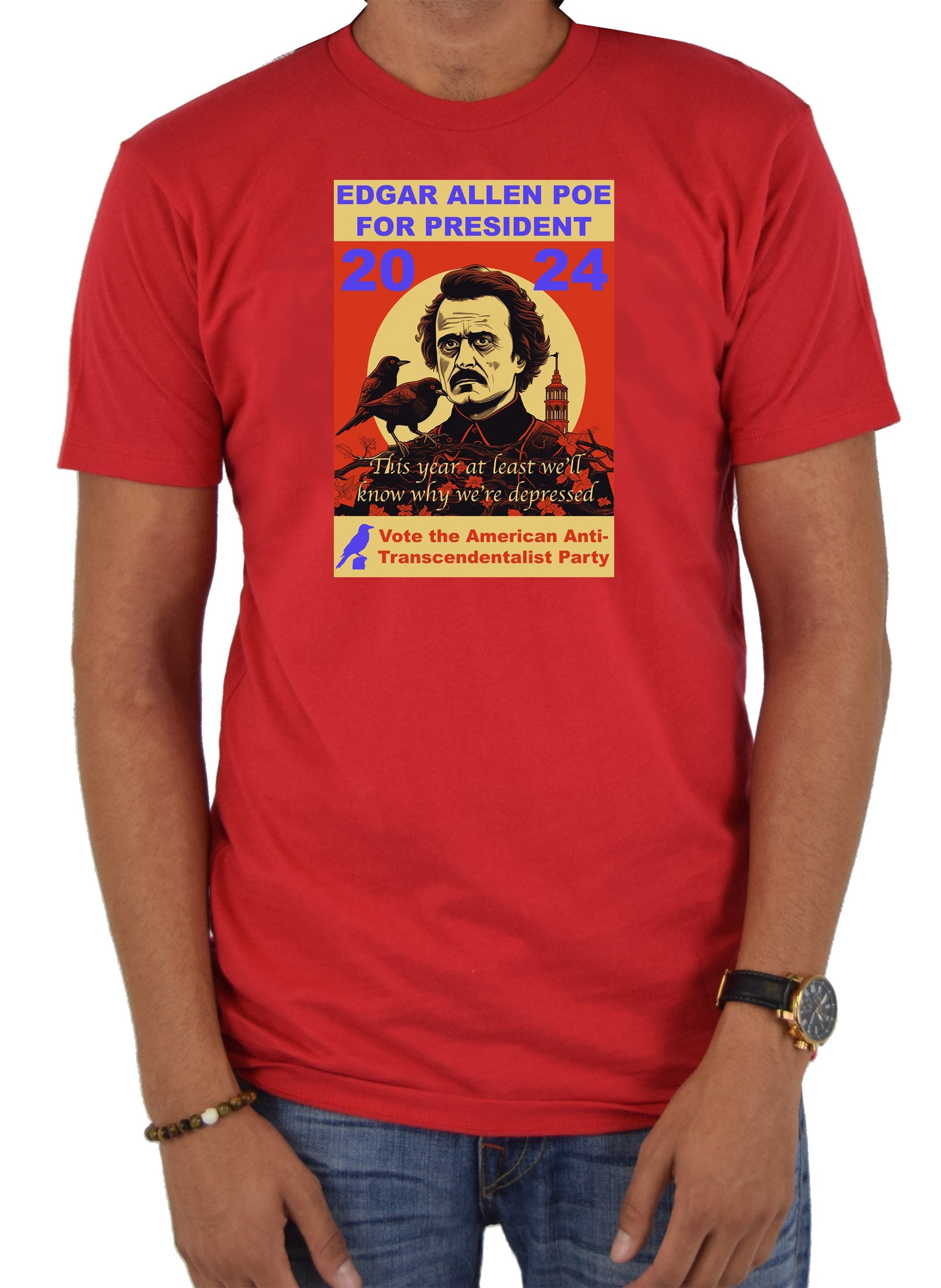 Edgar Allen Poe for President T-Shirt