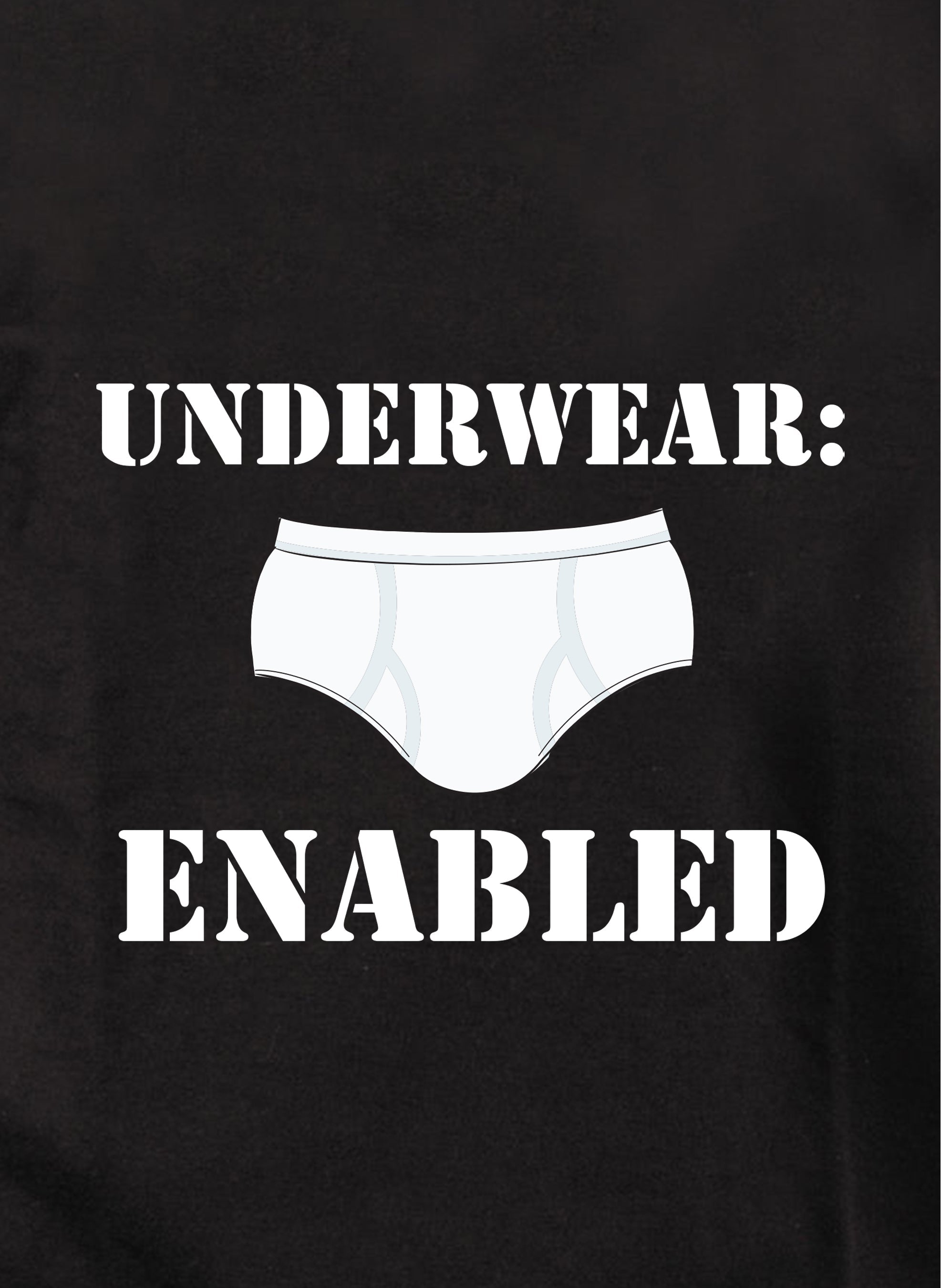 UNDERWEAR: ENABLED Kids T-Shirt