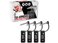 4-Pack TSA Approved MonoShaft™ Gun Case Lock