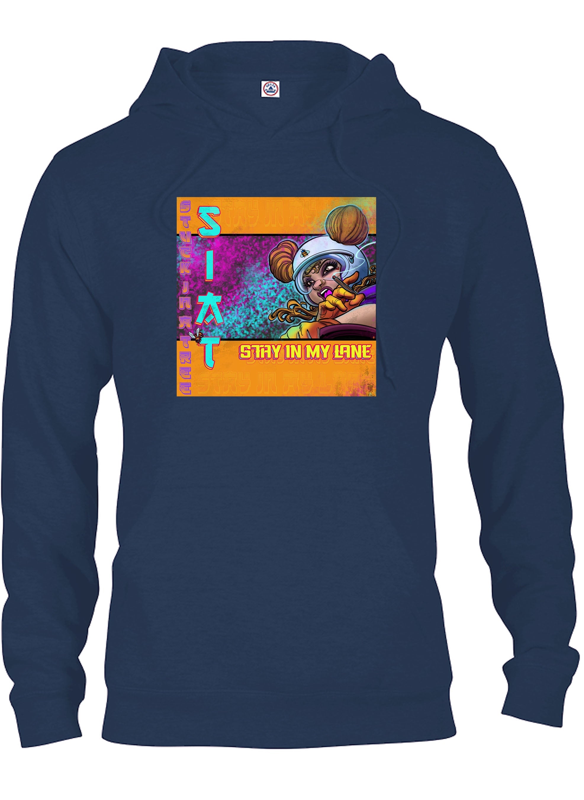 Stay In My Lane Pop Art T-Shirt