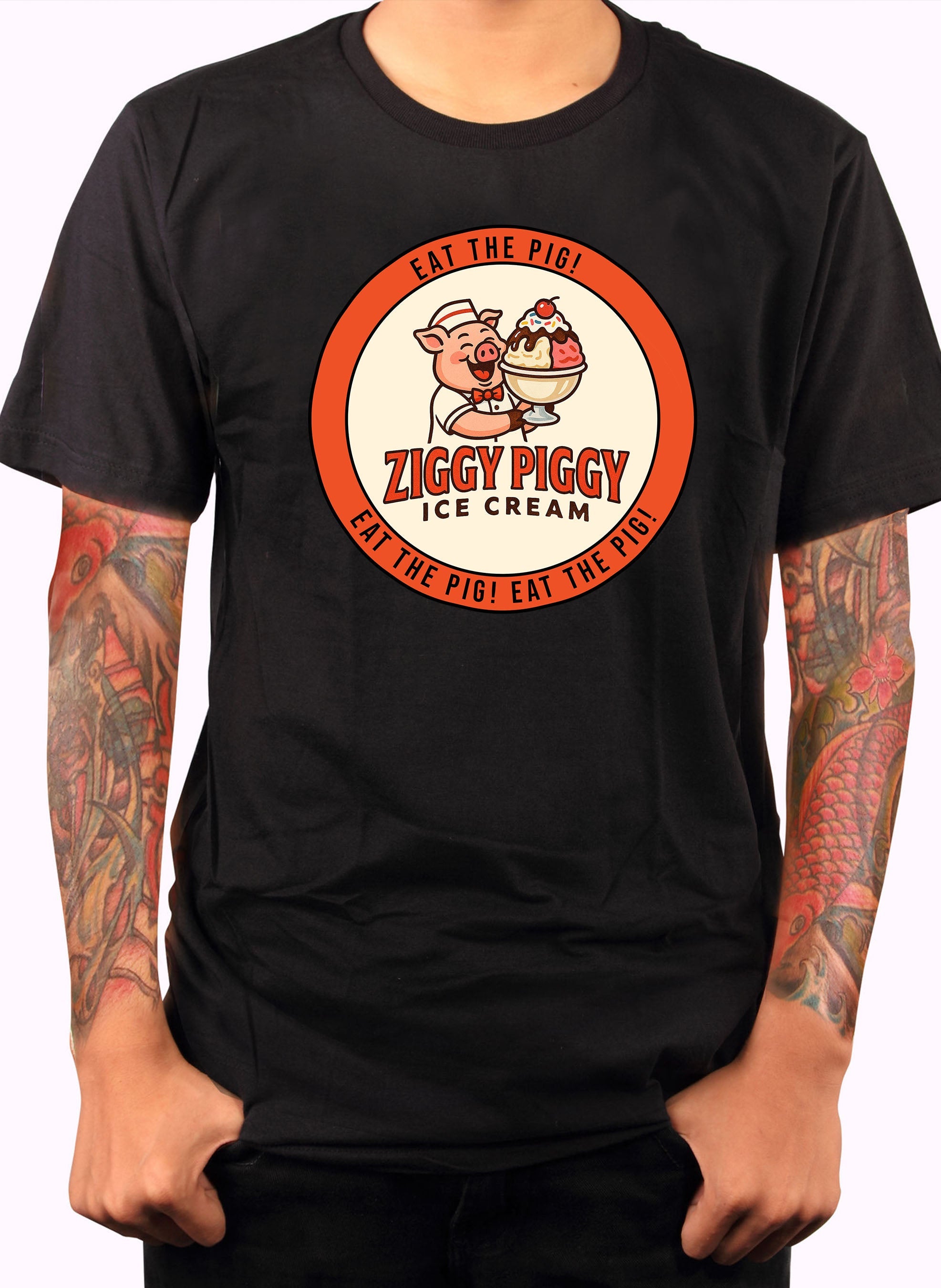 Ziggy Piggy Eat the Pig T-Shirt