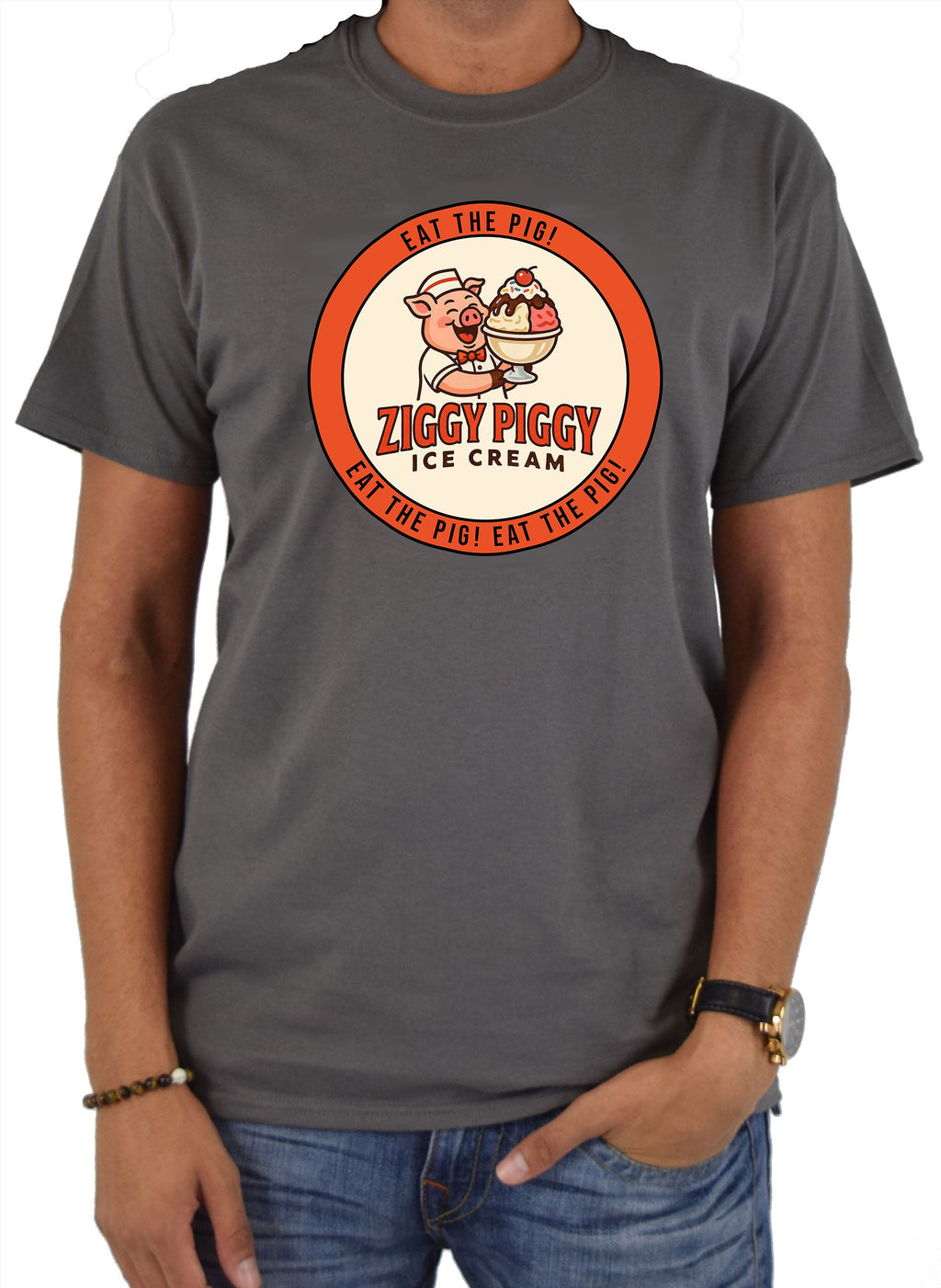 Ziggy Piggy Eat the Pig T-Shirt