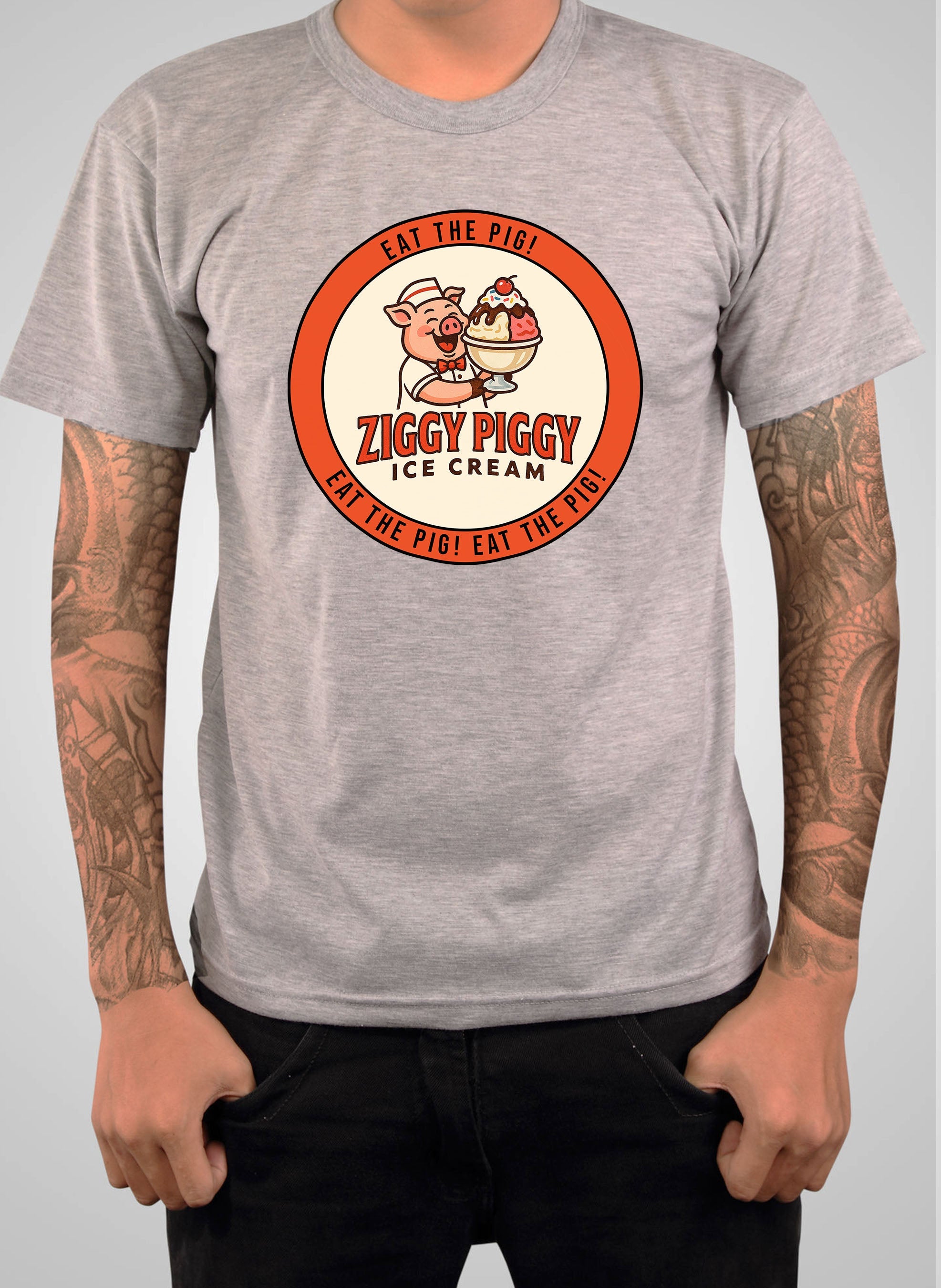Ziggy Piggy Eat the Pig T-Shirt