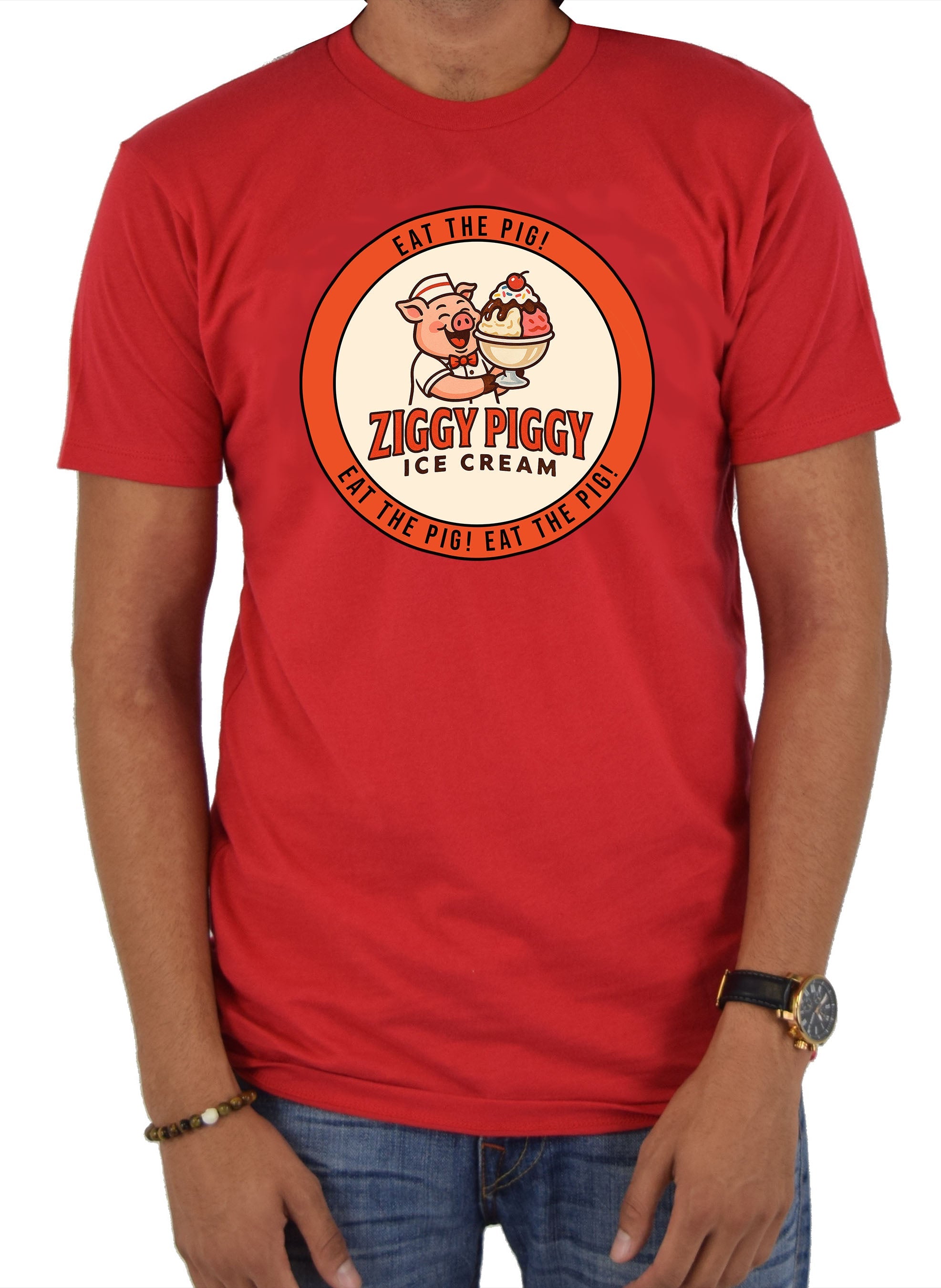Ziggy Piggy Eat the Pig T-Shirt