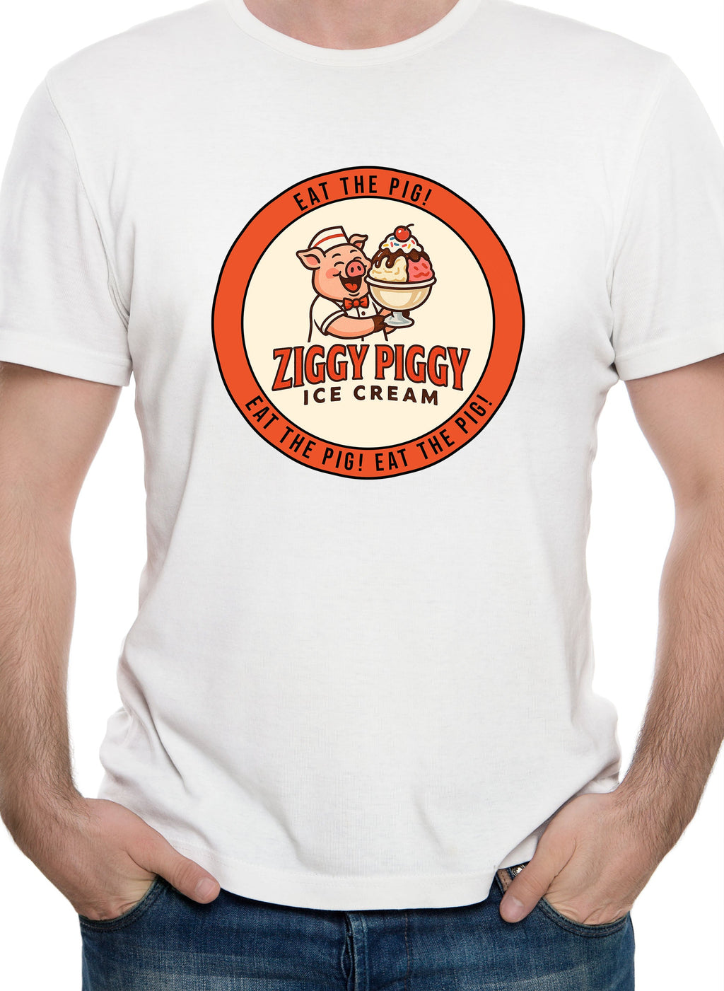 Ziggy Piggy Eat the Pig T-Shirt